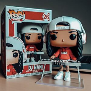 Nani Trinidade Instagram - Vous pensez que laquelle me correspond le plus ? #pop #figurines #dj  #brandidentity #bebravestore