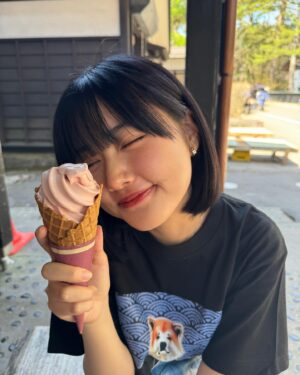 Nanoka Hara Instagram - 秋田旅行のおもいで。
食べて、食べて、温泉入って、食べて、な旅でした♨
最高！！