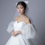 Nanoka Hara Instagram - 6月号PLACOLE＆DRESSYさんの表紙モデルを務めさせていただきました。 初ウエディングドレス！ 可愛いドレスばかりで幸せな撮影でした︎☺︎
