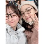 Nao Instagram - . 優佳ちゃんと… 一緒にサッカーを観に行きました。 初めての国立競技場に大興奮です。 優佳ちゃんが色々教えてくれて 格別の楽しさでした🥹🙏 . 改めまして 日本勝利、おめでとうございます！