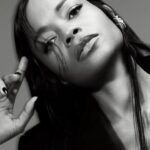 Naomie Harris Instagram - Thank you @hungermagazine for featuring me!!! Photographer @rachell_photo Stylist @_celine_sheridan_ Hair @rio_hair Makeup @kaymontano Manicure @edytabetka_nailpro Photo Assistants @katewhelannn @oscar_yoosefinejad Styling Assistant - Francesca Russo Studio @shoreditchstudios Writer@nesssmoney