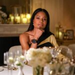 Naomie Harris Instagram - Opening its doors on International Women’s Day, @OMEGA exhibition in London showcases 100 years of OMEGA’s historical legacy in women's watchmaking, including art nouveau and art deco jewellery watches, mid-century masterpieces and contemporary icons. The exhibition is open in #mayfairlondon until the end of March! #omegahertime Wearing @omega Dress: @roksandailincic Styled by @adesamuel Tailoring @barbarathetailor_w1 Makeup @kennethsohmakeup Hair @rio_hair Jewellery @one_carat_ shoes @louboutinworld Nails @edytabetka_nailpro #Ad