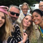 Naomie Harris Instagram - Thank you @visitqatar for an incredible day at Qatar Goodwood Festival! #visitQatar 🙏🏾🙏🏾 Wearing @jw_anderson styled by @alexandracronan Makeup @kennethsohmakeup #Ad
