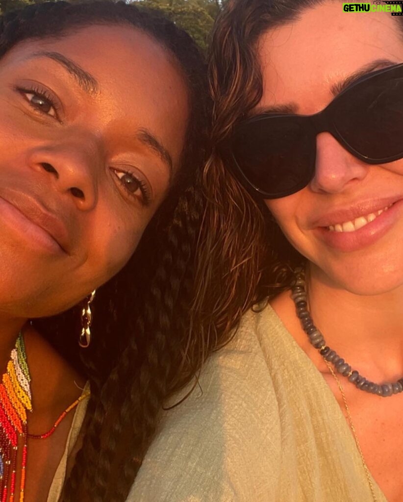 Naomie Harris Instagram - Missing you already @jadeh_a ! Thanks for being my #costarican adventure buddy! Travel safely and see you very soon for more adventures!! ❤️❤️🥰