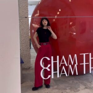 Napassanan Sirindasuphasiri Instagram - 🍒🍒
@c.h.m.official 
@cham.thing