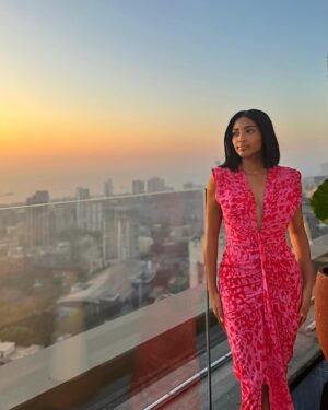 Nashaira Belisa Instagram - In my soft girl era 😜💕 

👗: @tmo_international 

#cityofdreams #mumbai