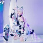 Nashiko Momotsuki Instagram – アプリゲーム「 パニシング:グレイレイヴン」
アイドルカレニーナをコスプレしてみました。

まさかアイドルになれるとは…どうですか？似合ってますか？🙋‍♀️

#パニグレ
#カレニーナ
#パッションコール 
#PR

▼「パニシング：グレイレイヴン」DLはこちら
https://pgrjpdeeplink.onelink.me/hQpR/aixi8rim”

Twitterには別カットも載せてあるよ見て〜🙋‍♀️
https://x.com/nashiko_cos/status/1777985537049256019?s=46&t=AmFRo94vrlcRljKVT_u3-w