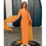 Nasim Pedrad Instagram - Thank you @paulekaofficiel for this dreamy little dress🧡🧡🧡 @vanityfair