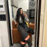 Natacha Karam Instagram - On it Cap 👩🏼‍🚒 🔥 🧯