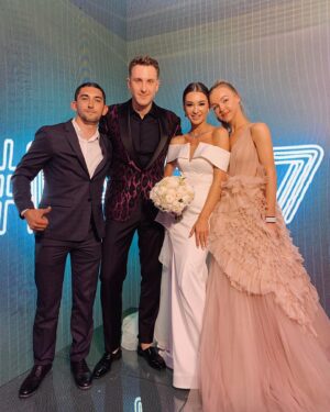 Natali Yura Instagram - #мат777  #мат777  #мат777 #мат777
#мат777  #мат777  #мат777
@t_killah @mariakakdela I’m honored to share this magical day with both of you! Pure love ❤️