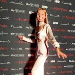 Natali Yura Instagram - At “The New Pope” premier last night in Venice #HBO , aaaaand the second pic is the glamours reality behind🙌😅
