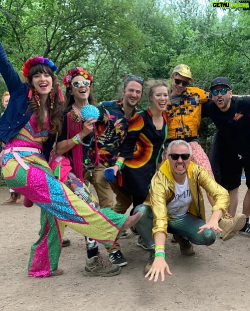 Natalia Tena Instagram - GLASTONBURY 2022 @glastofest. Spent 3 days surrounded by the humans I love, dressed like a carnival and dancing like it was the last party on earth. Thank you @fieldofavalon for inviting us back again on your stage after 2 pandemic years to play ❤️❤️