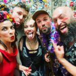 Natalia Tena Instagram - GRACIAS @fannymkup for doing SUCH beautiful makeup for our first @molotovjukeboxofficial IN 4 YEARS @hootanannybrixton. Eres una artista Reina!!