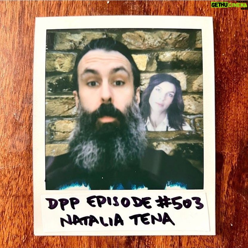 Natalia Tena Instagram - It was so much fun doing this podcast @distractionpiecesnetwork felt like shooting the blah blah with an old friend. Always a pleasure being interviewed by @scroobiuspipyo. We chat boats, films (especially @johnwickmovie and #superbob @mrbrettgoldstein) music @molotovjukeboxofficial and life. ENJOY!