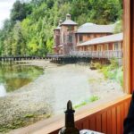 Natalia Tena Instagram - I have just left my heart in @puyuhuapilodge. In all my 38 years on this planet, I have never been somewhere as beautiful and as tranquil. A myriad of natural hot springs to relax in (open 24 hrs because nature doesn’t sleep) surrounded by the verdant forest and the cold refreshing fjords to dive into (also I went accidentally with dolphins.) This secluded Eden, (with no wifi or reception) is only accesible by speedboat and makes you feel like you’ve fallen into a wild fantasy world (JURASSIC PARK 🦖🦕) The staff were beyond lovely, Esteban kept our drinks full with the incredible local @tepaluma Gin (amongst many) Tere escorted us anywhere and everywhere with an impecable soundtrack and knowledge of the forest, Cindy fixed my entire body broken from 2022 and the daily menu was a party for both my eyes and my mouth. If I found out I was dying imminently, I would sell everything and spend my last days on earth here. Gracias a @chiletravel por darme esta experiencia y a todos en este hotel tan mágico ❤️❤️