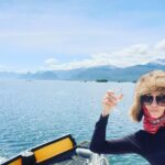 Natalia Tena Instagram - PATAGONIAN FJORD TOUR ⛴️My eyes are burnt with the beauty of mountains meeting the sky and sea and my @johnniewalker was full of millennia old ice (we toasted the mother glacier in thanks.) Chilean Boat Karaoke is a whole new world. GRACIAS @loberiasdelsur @chiletravel para dar me un día inolvidable. ❤️❤️