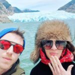 Natalia Tena Instagram - PATAGONIAN FJORD TOUR ⛴️My eyes are burnt with the beauty of mountains meeting the sky and sea and my @johnniewalker was full of millennia old ice (we toasted the mother glacier in thanks.) Chilean Boat Karaoke is a whole new world. GRACIAS @loberiasdelsur @chiletravel para dar me un día inolvidable. ❤️❤️