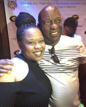 Natalie Desselle-Reid Instagram - I used to waitress at Aunt Kizzy’s Back Porch in the early early 90’s and I would wait on John and his kids. We hadn’t seen each other in years and on this night he said to me “We are going to work together this year I promise” Life is so short. Look at him looking ahead. Thanks John for giving us Us in film and television the good, the bad and the #boyzinthehood rip forever