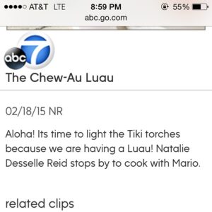 Natalie Desselle-Reid Instagram - It's happening tmrw!  So excited to be part of @abcthechew The Chew-Au Luau.  Tune in 1e/12c/p #thechew #chef #fun #BAPS #eve #jeansthatloveyou