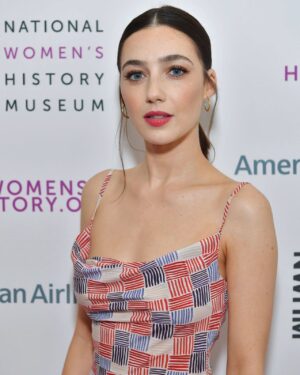 Natalie Dreyfuss Instagram - Women are more than 50% of the population, but we occupy less than .5% of recorded history. Representation matters, and it is urgent. Stories matter. They inspire us and provide meaning in our lives. Maybe if young girls start to see themselves in the pages of yesterday they will believe in their capacity for tomorrow. @womenshistory thank you for including me today. #internationalwomensday #womenshistorymuseum