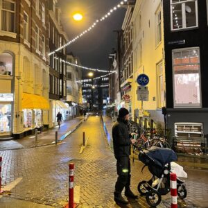 Natalie Krill Instagram - Amsterdam, you’re gorgeous. Sami really liked your Christmas trees 🥰 @danielkannimae