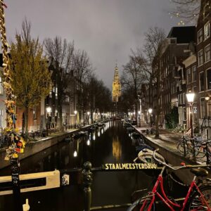 Natalie Krill Instagram - Amsterdam, you’re gorgeous. Sami really liked your Christmas trees 🥰 @danielkannimae