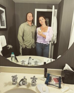 Natalie Krill Instagram - Mom and Dads first night away alone in nearly 2 years!
Dinner and Michael Buble concert. 
And yes, I LOVE @michaelbuble #datenight