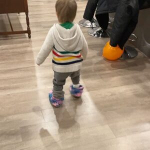 Natalie Krill Instagram - My baby is 2 years old today. He’s a music loving climber. An explorer of nature. A little joker. A lover. The best snuggler. And mama and Isa’s little boy. We love him so much. Watching him grow and change and become his own little person is such an honour. Happy birthday baby. ❤️🤩🤩

His adorable little puppy robe is from the amazing @beeja.may ❤️