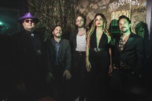 Natalie Morales Instagram - Natalie Morales and The Night Crew Band. 

photos by the unbelievably good @justoffthesix