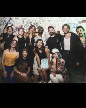 Natalie Morales Instagram - Some backstage photos by the magical @justoffthesix from our last @nataliemoralesandthenightcrew  show- I’m literally in love with everyone in these photos.