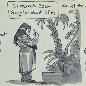 Natalie Nourigat Instagram - Copenhagen sketches~