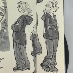 Natalie Nourigat Instagram - Copenhagen sketches~