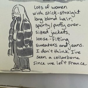 Natalie Nourigat Instagram - Copenhagen sketches~
