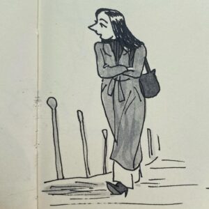 Natalie Nourigat Instagram - Paris sketchbook