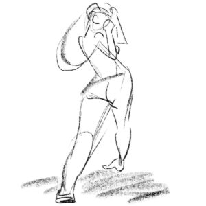 Natalie Nourigat Instagram - Sketches from figure drawing at work 😊✌️✍️