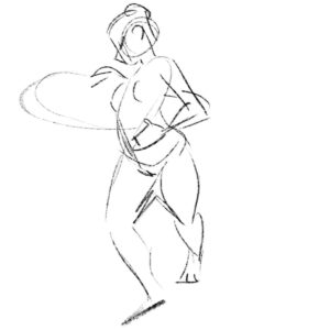 Natalie Nourigat Instagram - Sketches from figure drawing at work 😊✌️✍️