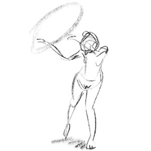 Natalie Nourigat Instagram - Sketches from figure drawing at work 😊✌️✍️