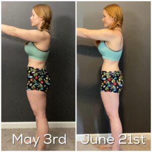 Natalie Renee Long Instagram - Happy Transformation Tuesday!
.
This is my progress so far since I started with @christopher_melancon at @teamlegacylifestyle .
.
Down 8.2lbs and 4.5inches
.
I’m super happy with the progress so far. It has taken SO much pressure off of me. Trying to judge if I’m on track myself was WAY too much for me mentally. My goal this year is to bring a better package than I’ve brought to the stage and I’m on my way to doing just that!
.
I’m 9 weeks out from @nashvillefitshow and 15 weeks out from @npcnashvillenightofchampions 
.
Also… I FINALLY finished my next Competition Prep video on YouTube!!! If you want to see the progress I’ve made since the beginning of the year go check it out!
.
Always remember...
.
Your worth has nothing to do with your weight. Love and respect yourself. Enjoy life and be happy.💖
.
For coaching inquiries, email me at GetHappyBeFit@gmail.com
.................................................................
#nataliereneekirk #gethappybefit #weightloss #photooftheday #motivational #npcbikiniprep #fitlife #howitstartedhowitsgoing #preplife #weightlossprogress #nashville #motivation #fitness #ginger #behappy #fitgirls #fitnesspodcast #competitionprep #girlswholift #fitfam