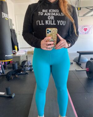 Natalie Renee Long Instagram - Happy Monday Friends!
.
No Get Happy Be Fit episode this week because I was busy celebrating my 39th birthday.
.
This year I’m starting a whole new fitness journey. The goals I want to reach before my 40th birthday are…
.
Grow my glutes (genetically I hold a lot of fat there but I want the booty to be just as popping when I’m leaner)
.
Get back to my ideal weight in a healthy, sustainable way for ME, not judges, 🏆 or 🏅.
.
My plan is to document the journey on YouTube in a series called “Fit Before 40” so people can see the ups and downs and know that getting fit is possible at every age. 
.
Here we go y’all!
.
And don’t worry, I won’t ACTUALLY kill you, but you’ll be dead to me.
.
And always remember...
.
Your worth has nothing to do with your weight. Love and respect yourself. Enjoy life and be happy.💖
…………………………………………
#nataliereneekirk #gethappybefit #healthyweightloss #lawofattraction #motivational #bodypositivefitness #lawofattractionforweightloss #motivationmonday #loapodcast #motivation #fitness #ginger #behappy #fitnesspodcast #thinkonpurose #fitbefore40