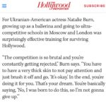 Natalie Burn Instagram – Thank you so much to The Hollywood Reporter for taking the time to talk to me about my long journey to Hollywood. I feel so honored and grateful. Thanks to everyone who has supported me along the way. 🤗🙏❤️“Ukranian-American actress Natalie Burn leads the Cineverse film about a killer bride who has to fight off seven angry groomsmen after she calls off her wedding.”

BY ASHLEY CULLINS @hollywoodreporter @cineverse.tv @marquepr @tildeathdouspart.2023 Full interview here: https://www.hollywoodreporter.com/movies/movie-features/til-death-do-us-part-natalie-burn-ukraine-hollywood-strike-1235560035/ #indiemovie #nonamptp #tildeathdouspart #producer #natalieburn