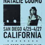 Natalie Cuomo Instagram – SAN DIEGO🌴☀️❤️ Let’s have some fun in the sun!! (Well we’ll be in a dark room) but I promise there will be loads of laughs. Can’t wait for another amazing 5 show weekend in this amazing city at @micdropcomedysandiego ! Tickets available on my website!!! 

🎨 poster by @jenna_sunday