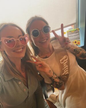 Natalie Cuomo Instagram - Today was my bridal shower!!! 👰‍♀️✨ Thank you to my mom and my future mother in law for putting this day together and making me feel so very loved and special. It means the world to me and today will go down as one of the most precious memories of my life 🌻♥️ Thank you to my fiancé @danlamorte for being such an incredible partner. I can’t wait to marry you in July!!