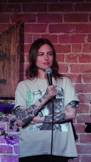Natalie Cuomo Instagram - Just here to make things awkward ✨

4/12-4/13 Rochester, NY @carlsoncomedy 
4/25-4/27 San Diego, CA @micdropcomedysandiego 
5/2-5/5 Phoenix, AZ (Again!) @houseofcomedyaz 
5/8-5/11 Grand Rapids, MI @drgrins 
5/16 Cumberland, MD @bonkerzcomedyclub 
5/24 Cheshire, CT @counterweightbrewingco 
5/25 Hershey, PA @laughing_stock_comedy_club 
6/14-6/15 St. Petersburg, FL @coastalcreative.tv 
6/21-6/22 Charleston, SC @witsendcharleston

#standup #standupcomedian #standupcomedy #comedy #crowdwork #funnyvideo #comedian #jokes #joke #haha