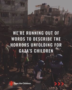 Natasha Khan Instagram - “Children in Gaza have nowhere safe to go.

Places that would normally be safe for children have been ripped apart. Designated shelters are not safe. Hospitals are not safe.

The conditions are unprecedented and have rendered our jobs impossible.

There is nothing humanitarians can do without an immediate and complete ceasefire.

It is the only way to truly protect children’s lives.”

@savethechildren @savechildrenuk