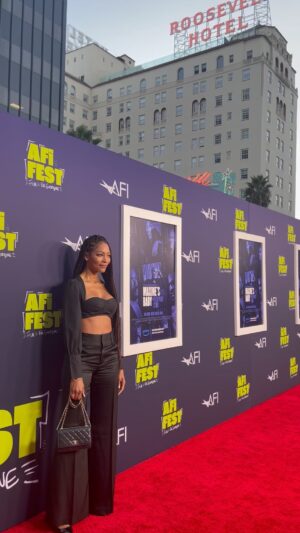 Natasha Marc Instagram - His wisdom is beyond words… thank you @tylerperry for sharing your story! Congratulations @gelila.bekele and @armaniortiz you guys are too 10 in the us! #maxinesbaby #primevideo @primevideo #afifestival