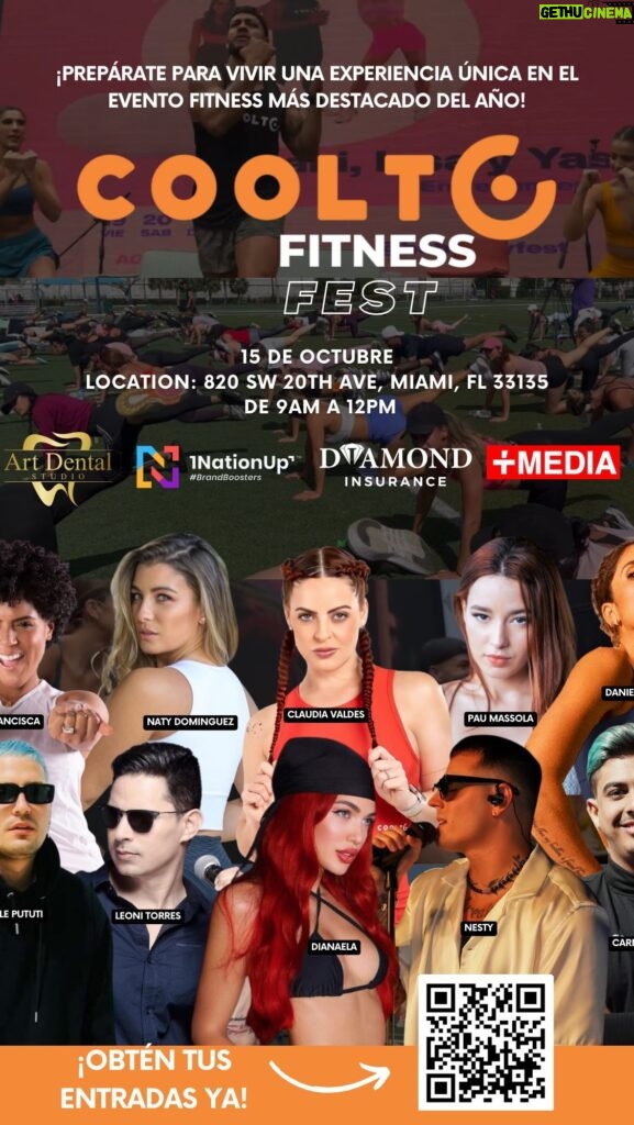 Natasha Domínguez Instagram - Nos vemos el Domingo en el #COOLTOFITNESSFEST . COMPRA TUS ENTRADAS EN EL PERFIL!!!