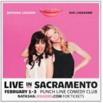 Natasha Leggero Instagram - Sacramento! @rikilindhome @punchlinesac