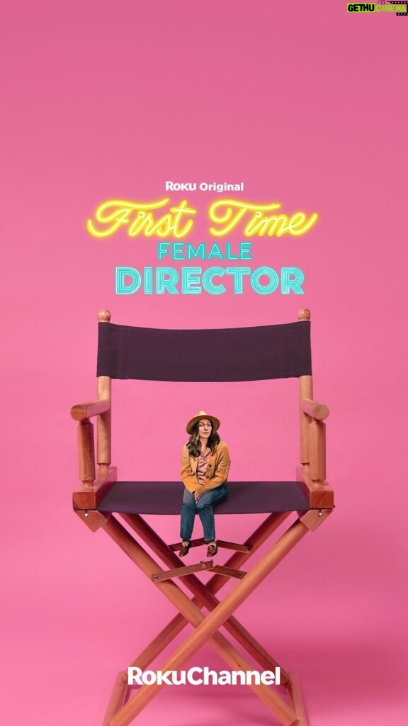 Natasha Leggero Instagram - The world’s a stage. Chelsea Peretti takes the lead in #FirstTimeFemaleDirector, premiering on @therokuchannel on March 8! #FirstTimeFemaleDirector @therokuchannel @chelsanity