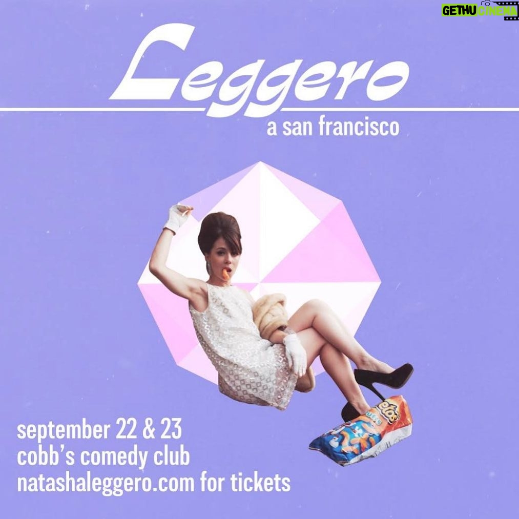 Natasha Leggero Instagram - Sept 22 & 23 @cobbscomedyclub come see me & @heyjaredhey in the most beautiful and expensive city in America!