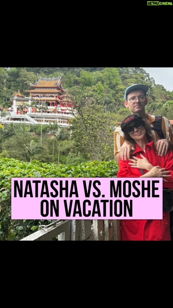 Natasha Leggero Instagram - Are you more of a @moshekasher or @natashaleggero on vacation? • this week’s episode is live now on YouTube or wherever you get podcasts